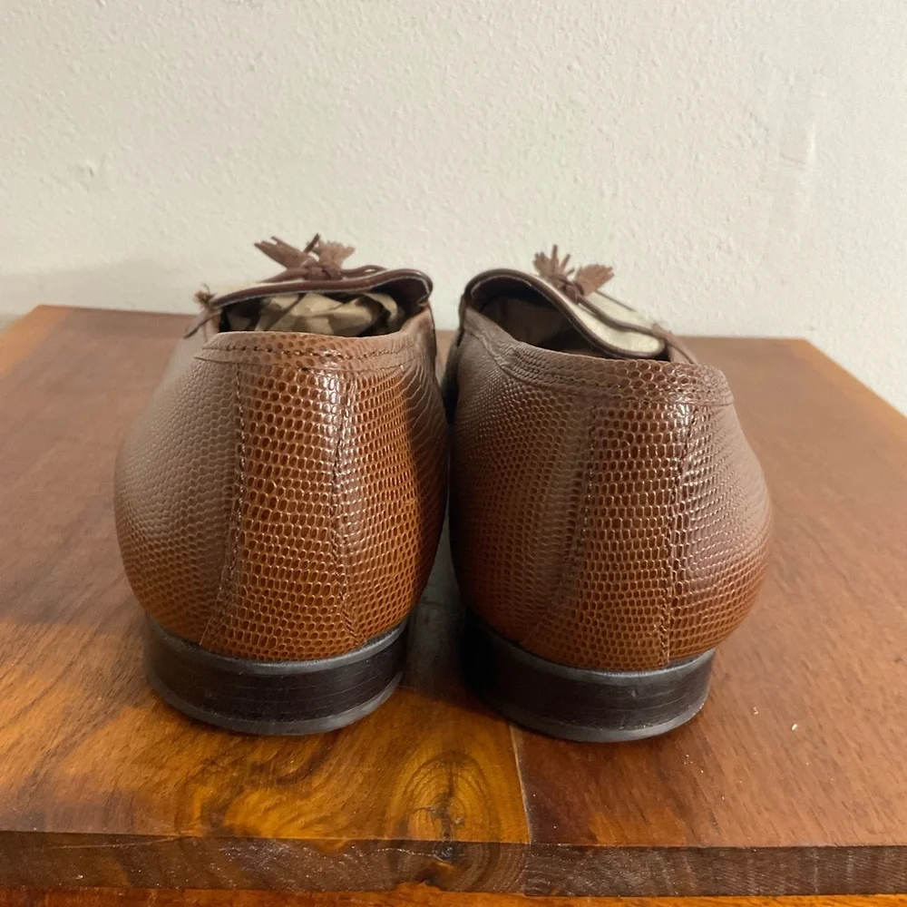 Etienne Aigner Ally Tassel Loafers Women Size 10 Vintage, 90’s, Preppy, Academia - Picture 3 of 4